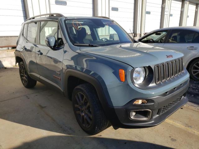 JEEP RENEGADE L 2016 with VIN ZACCJBBTXGPD88680 - Photo from auction