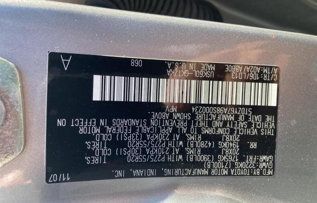 Photo 10 from auction – 2008 TOYOTA SEQUOIA PL with VIN 5TDZY67A98S000234