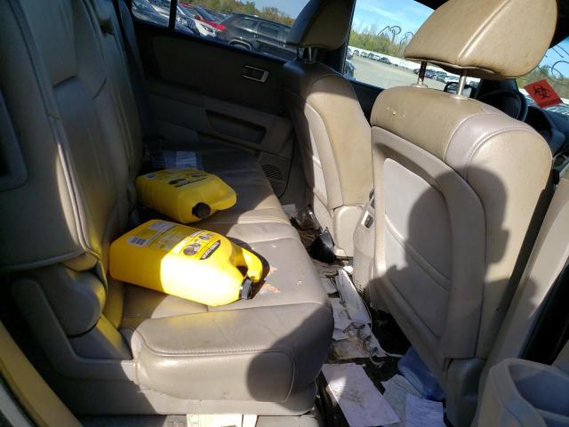 Photo 6 from auction – 2013 HONDA PILOT EXL with VIN 5FNYF4H56DB025355