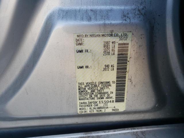 Photo 10 from auction – 2013 NISSAN ALTIMA 3.5 with VIN 1N4BL3AP1DC155048