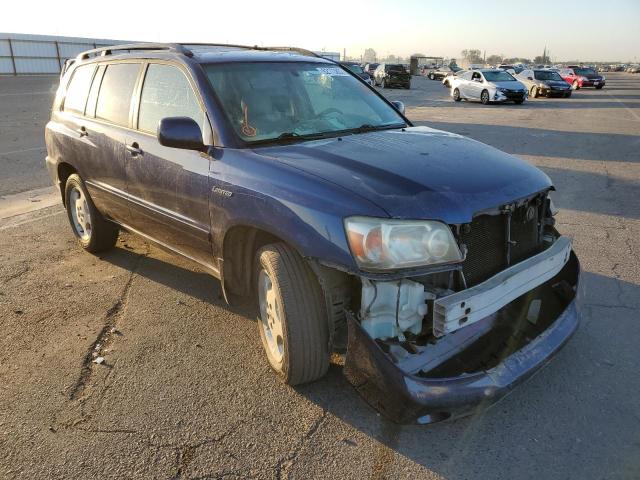 TOYOTA HIGHLANDER 2006 with VIN JTEEP21A560151053 - Photo from auction
