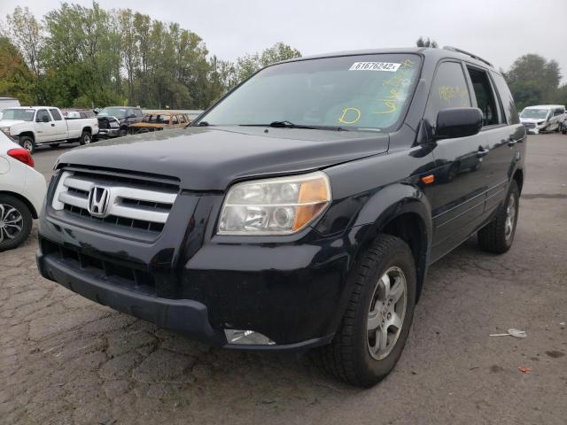 Photo 2 from auction – 2007 HONDA PILOT EXL with VIN 2HKYF18607H506523