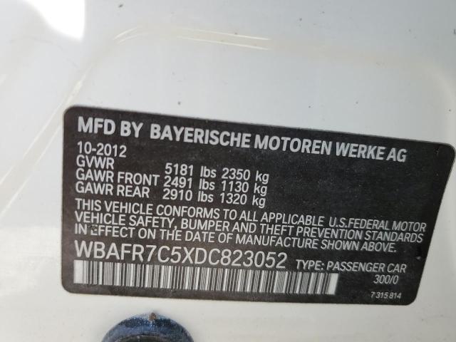 Photo 10 from auction – 2013 BMW 535 I with VIN WBAFR7C5XDC823052