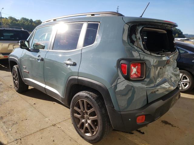 Photo 3 from auction – 2016 JEEP RENEGADE L with VIN ZACCJBBTXGPD88680