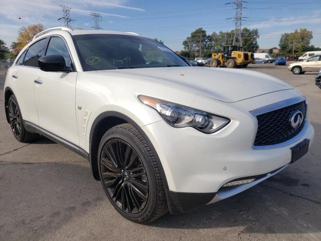 INFINITI QX70 2017 with VIN JN8CS1MW1HM411234 - Photo from auction