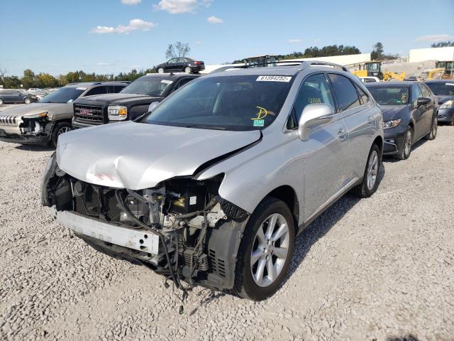 Photo 2 from auction – 2012 LEXUS RX 350 with VIN 2T2ZK1BA6CC078866