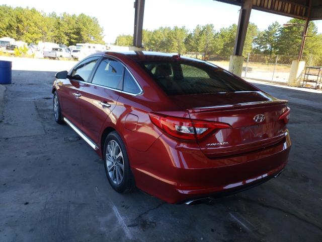 Photo 3 from auction – 2016 HYUNDAI SONATA SPO with VIN 5NPE34AF5GH346419