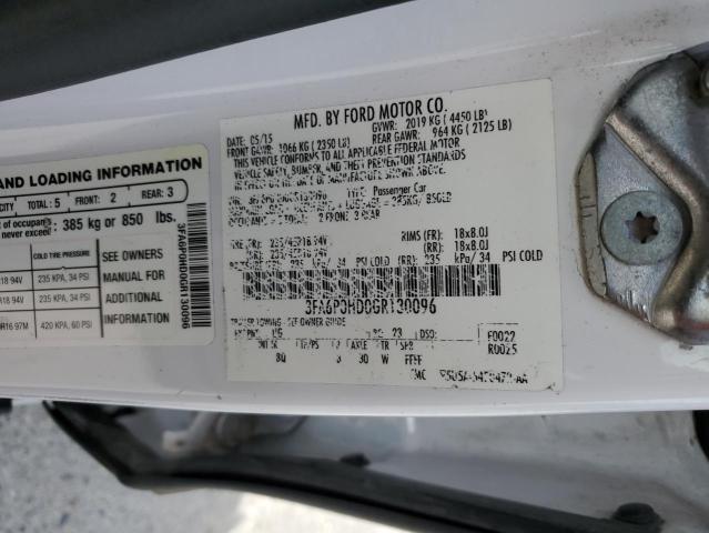 Photo 10 from auction – 2016 FORD FUSION SE with VIN 3FA6P0HD0GR130096