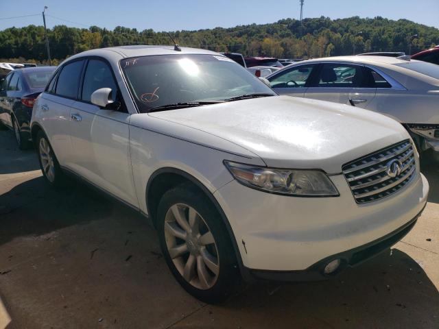 INFINITI FX45 2003 with VIN JNRBS08W13X002282 - Photo from auction