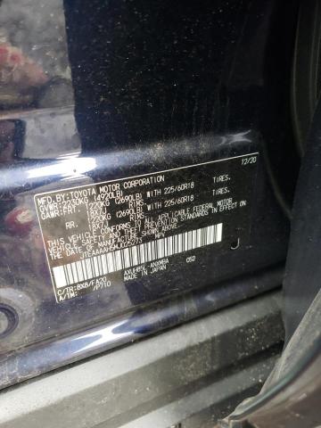 Photo 10 from auction – 2021 TOYOTA VENZA LE with VIN JTEAAAAH5MJ025273