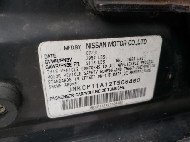 Photo 10 from auction – 2002 INFINITI G20 with VIN JNKCP11A12T506460