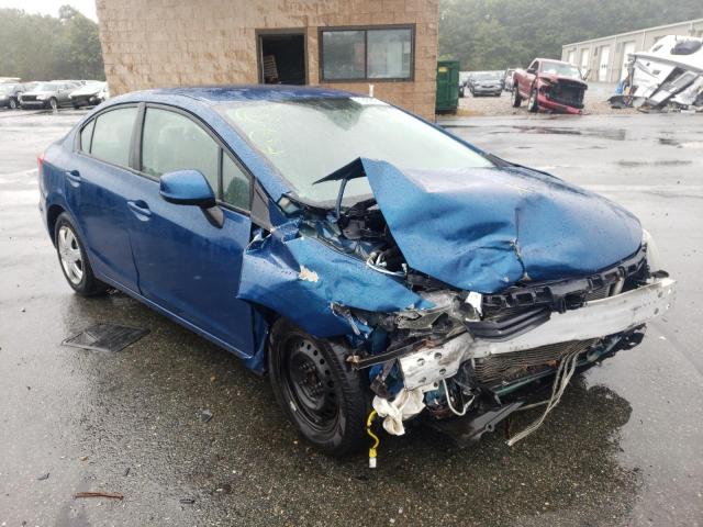 HONDA CIVIC LX 2012 with VIN 2HGFB2F54CH540424 - Photo from auction