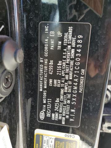 Фото 10 с аукциона – 2012 KIA OPTIMA LX с VIN 5XXGM4A71CG034389