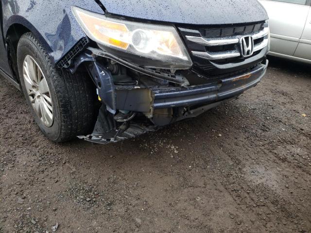 Photo 9 from auction – 2014 HONDA ODYSSEY LX with VIN 5FNRL5H28EB139089