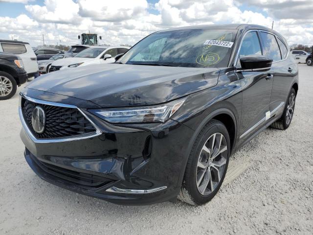 Photo 2 from auction – 2023 ACURA MDX TECHNO with VIN 5J8YD9H48PL001023