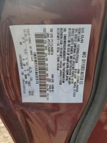Photo 10 from auction – 2005 MERCURY SABLE LS P with VIN 1MEFM55S45A632313