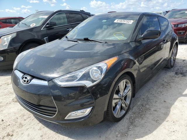 Photo 2 from auction – 2017 HYUNDAI VELOSTER with VIN KMHTC6AD2HU317335