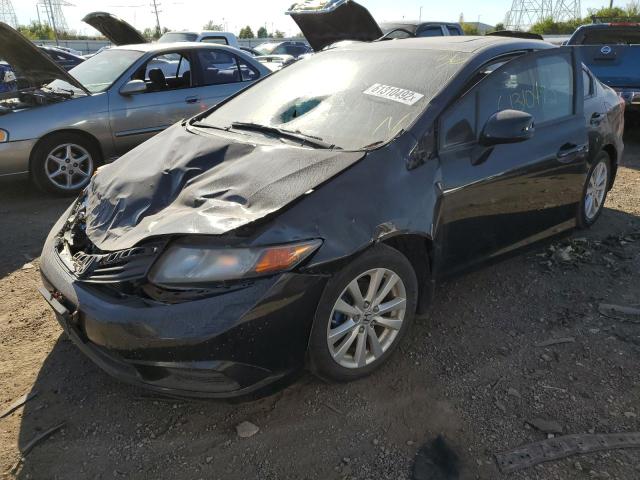Photo 2 from auction – 2012 HONDA CIVIC EX with VIN 19XFB2F88CE018545