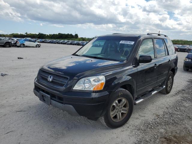 Photo 2 from auction – 2005 HONDA PILOT EXL with VIN 5FNYF18595B033076