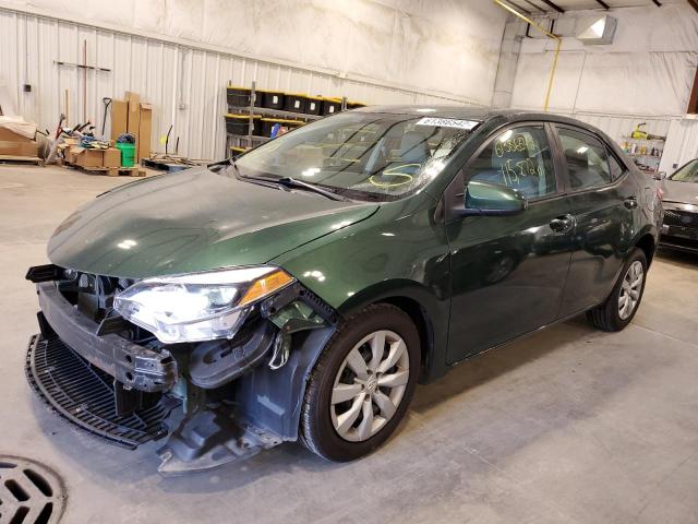 Photo 2 from auction – 2015 TOYOTA COROLLA L with VIN 2T1BURHE4FC424068