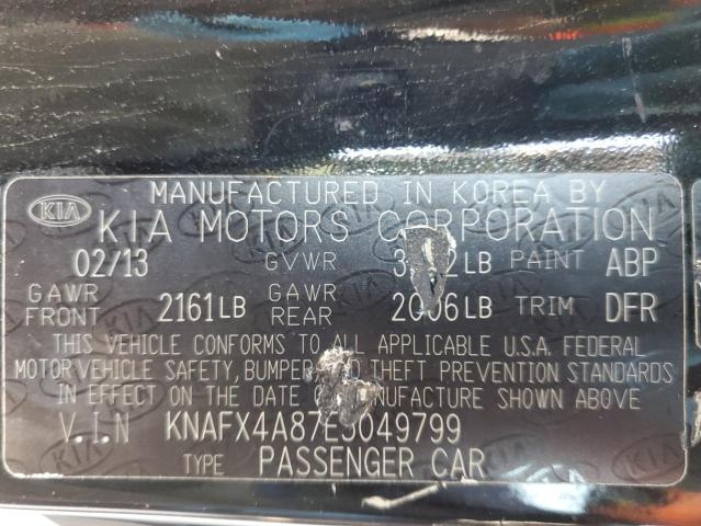 صورة رقم 10 من المزاد - 2014 KIA FORTE EX مع VIN KNAFX4A87E5049799