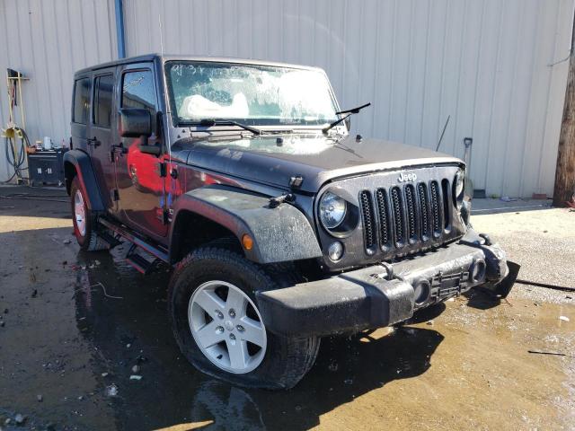 JEEP WRANGLER U 2017 with VIN 1C4BJWDG5HL548540 - Photo from auction