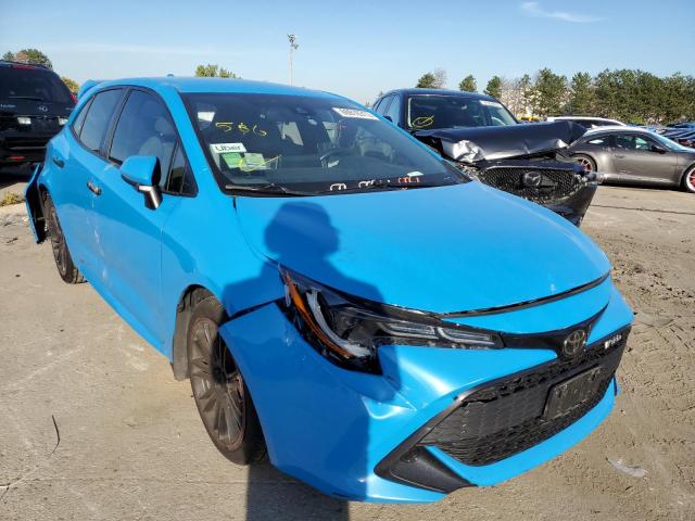 TOYOTA COROLLA SE 2019 with VIN JTNK4RBE2K3048980 - Photo from auction