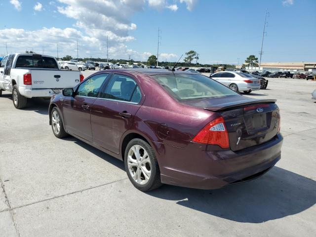 Photo 3 from auction – 2012 FORD FUSION SE with VIN 3FAHP0HA2CR428397