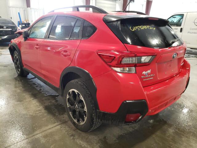 Photo 3 from auction – 2021 SUBARU CROSSTREK with VIN JF2GTABC7M8222935