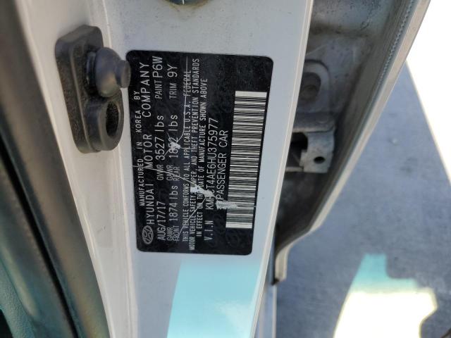 Photo 10 from auction – 2017 HYUNDAI ACCENT SE with VIN KMHCT4AE6HU375977