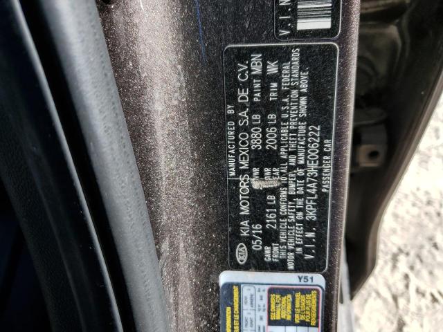 Photo 10 from auction – 2017 KIA FORTE LX with VIN 3KPFL4A73HE006222