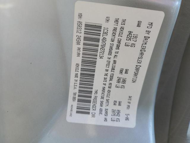 Photo 10 from auction – 2006 CHRYSLER SEBRING with VIN 1C3EL46X76N272134
