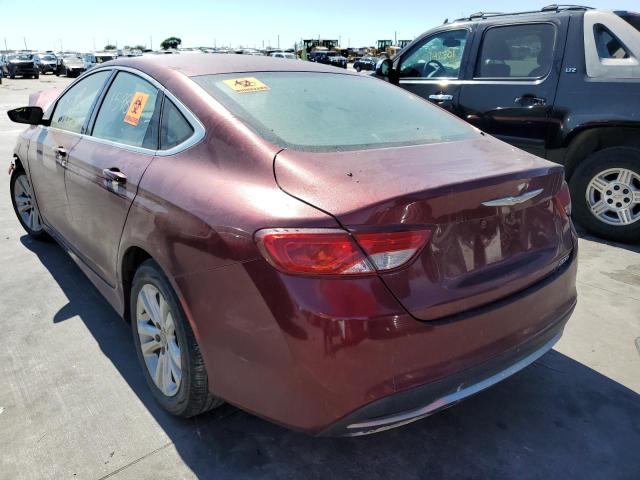 Photo 3 from auction – 2016 CHRYSLER 200 LIMITE with VIN 1C3CCCAB2GN166723