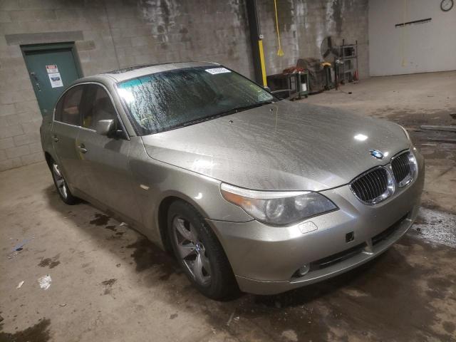 BMW 530 I 2007 with VIN WBANE73537CM58001 - Photo from auction