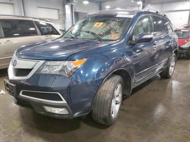 Photo 2 from auction – 2013 ACURA MDX TECHNO with VIN 2HNYD2H31DH502108