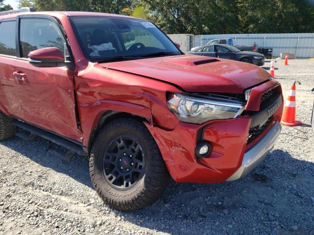 Photo 9 from auction – 2021 TOYOTA 4RUNNER SR with VIN JTERU5JR5M5917283