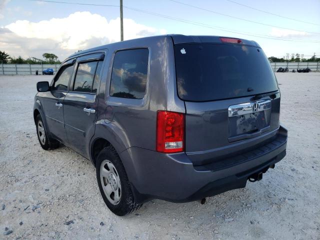 Photo 3 from auction – 2015 HONDA PILOT LX with VIN 5FNYF3H27FB016098