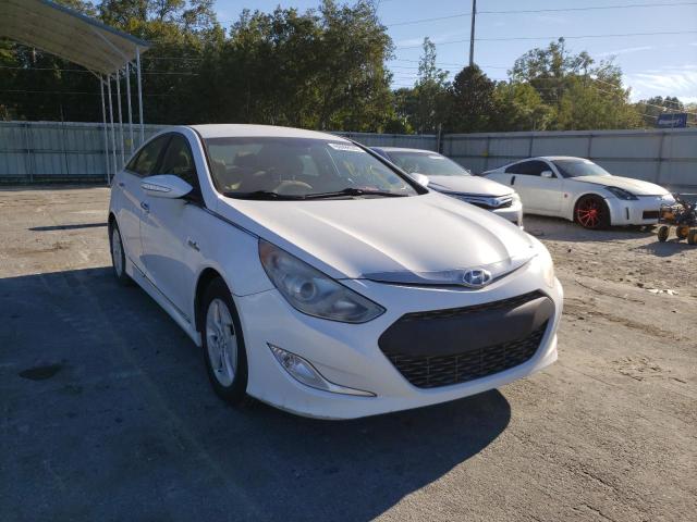 HYUNDAI SONATA HYB 2011 with VIN KMHEC4A47BA008420 - Photo from auction