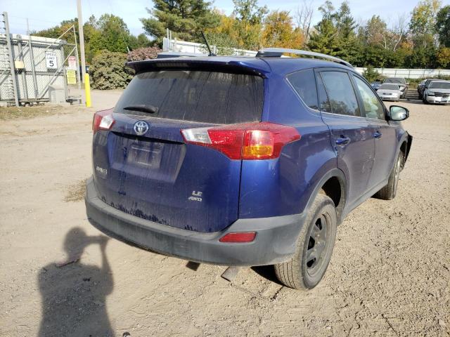 Photo 4 from auction – 2014 TOYOTA RAV4 LE with VIN 2T3BFREV0EW229216