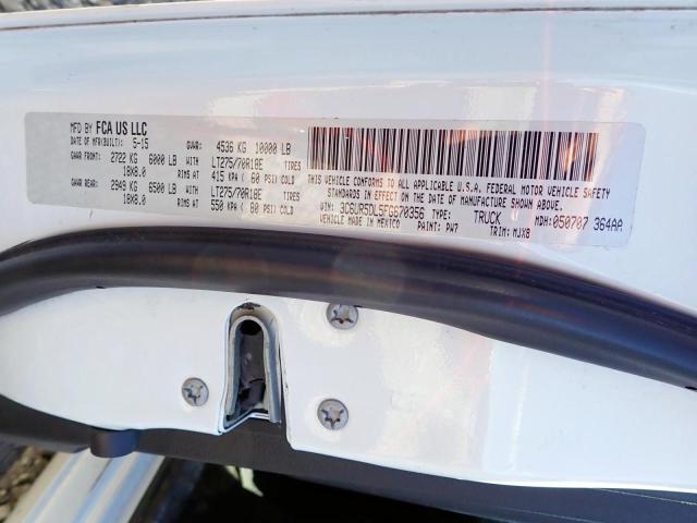 صورة رقم 10 من المزاد - 2015 RAM 2500 SLT مع VIN 3C6UR5DL5FG670356