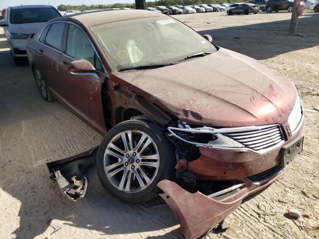 LINCOLN MKZ 2014 with VIN 3LN6L2GK1ER836410 - Photo from auction