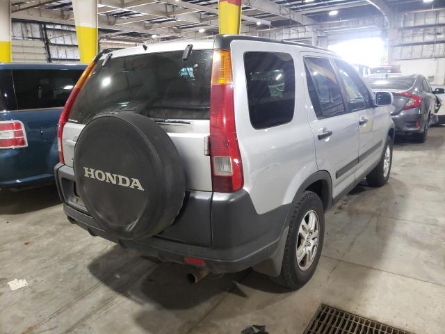 Photo 4 from auction – 2004 HONDA CR-V EX with VIN JHLRD788X4C035988