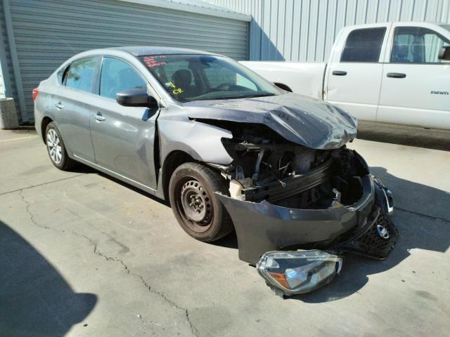 NISSAN SENTRA S 2016 with VIN 3N1AB7AP1GY276712 - Photo from auction