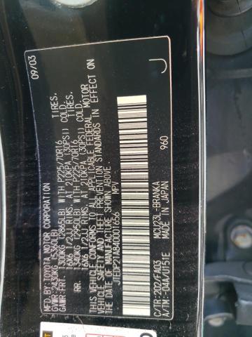 Photo 10 from auction – 2004 TOYOTA HIGHLANDER with VIN JTEDP21A840001656