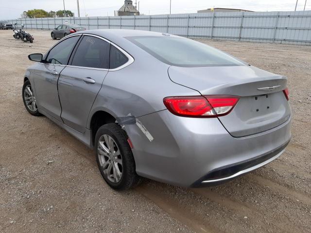 Photo 3 from auction – 2015 CHRYSLER 200 LIMITE with VIN 1C3CCCAB1FN504840