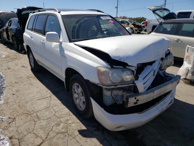TOYOTA HIGHLANDER 2003 with VIN JTEGF21AX30104558 - Photo from auction