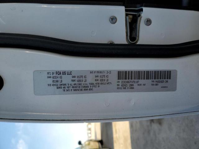 Photo 10 from auction – 2015 DODGE CHARGER SE with VIN 2C3CDXBG7FH791107