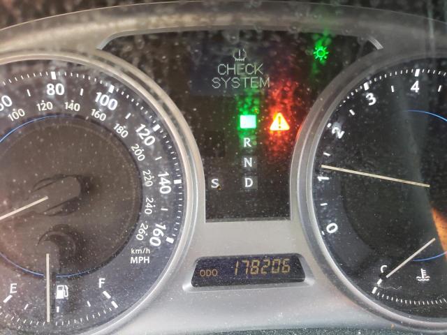 Photo 8 from auction – 2009 LEXUS IS 250 with VIN JTHBK262992086495