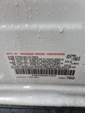 Photo 10 from auction – 2016 MITSUBISHI OUTLANDER with VIN JA4AZ3A39GZ015634
