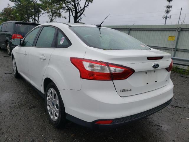Photo 3 from auction – 2012 FORD FOCUS SE with VIN 1FAHP3F28CL458113